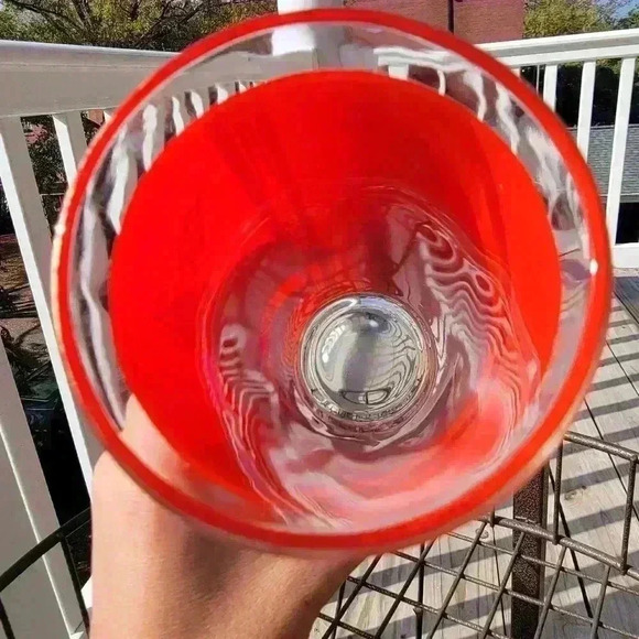 (1) Vintage Culver Mandalay Hindu Goddess Glass Bar Cart Glassware - Picture 3 of 11